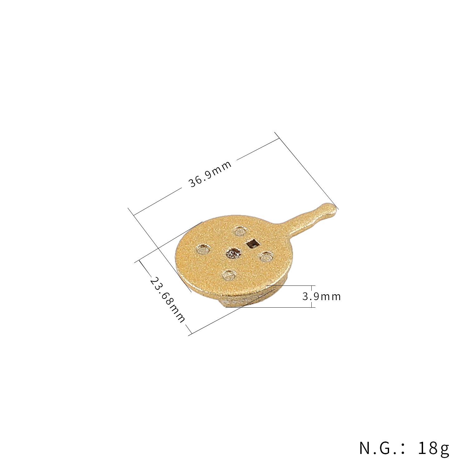 სამუხრუჭე ხუნდები 24-37.2 G [030]