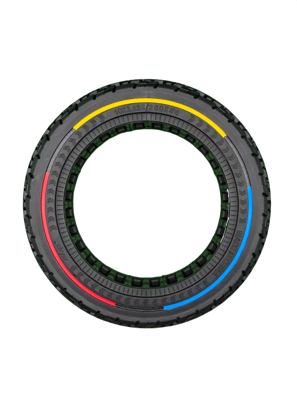 54/80-6.5, [10x2.125], [Ø250x54mm] - ULIP 3 ფერის წრით, მყარი [116]