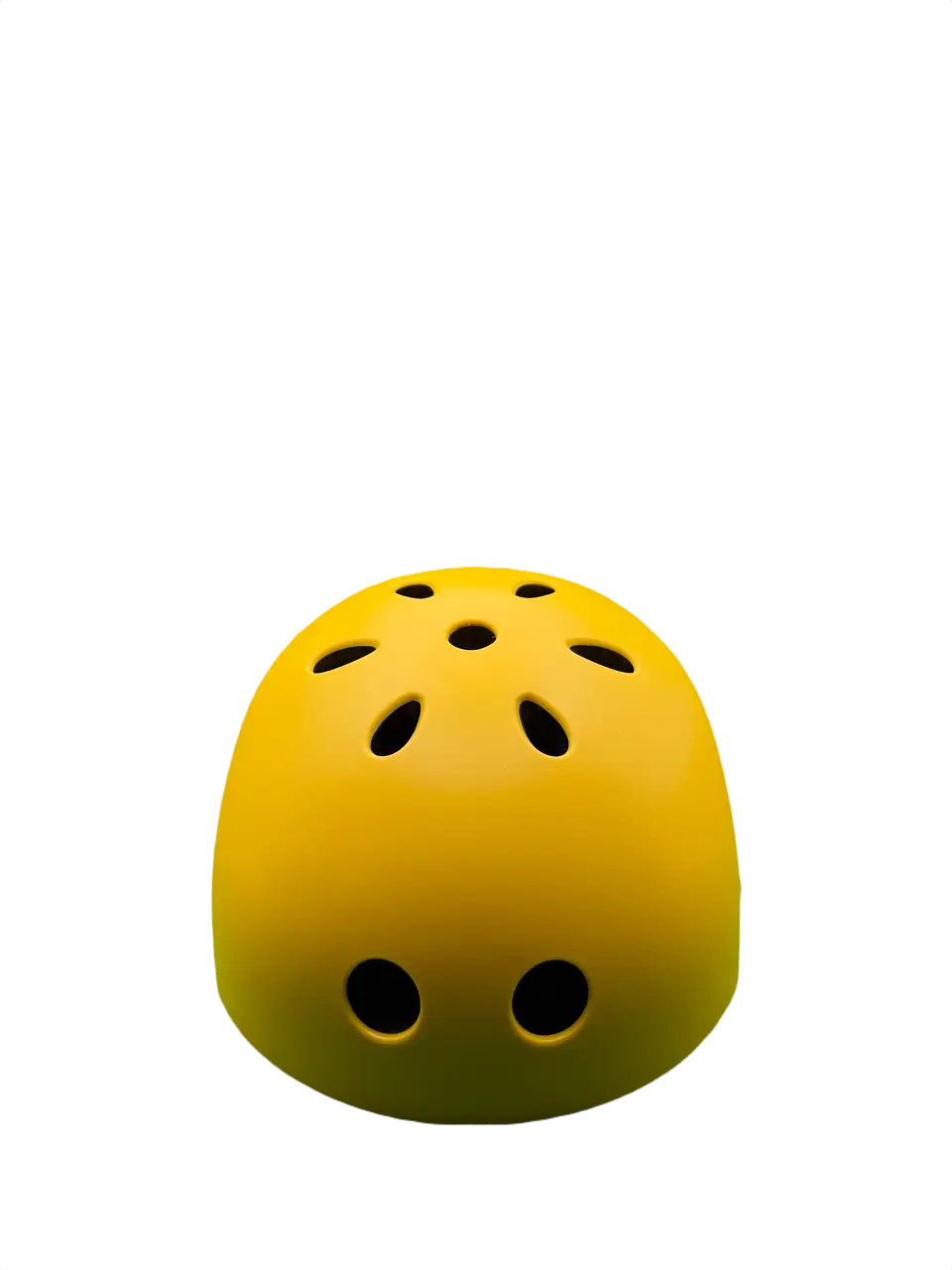 M ზომის ყვითელი მრავალპუნქტიანი ჩაფხუტი [121]