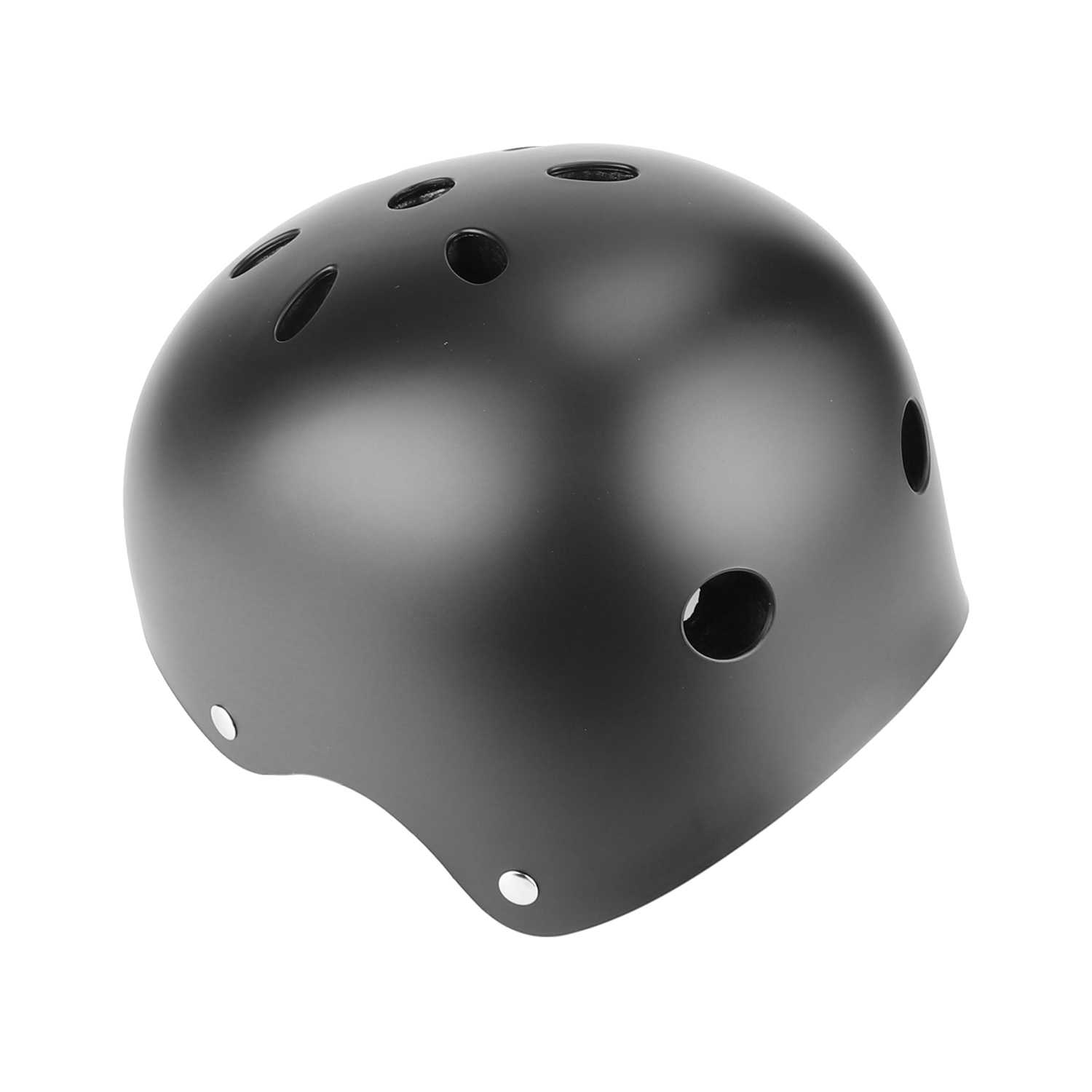 S ზომის შავი მრავალპუნქტიანი ჩაფხუტი [128]