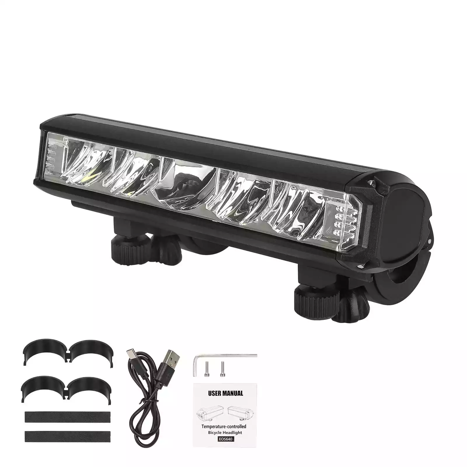 8000mAh ძლიერი წინა განათება - 640 model [417]