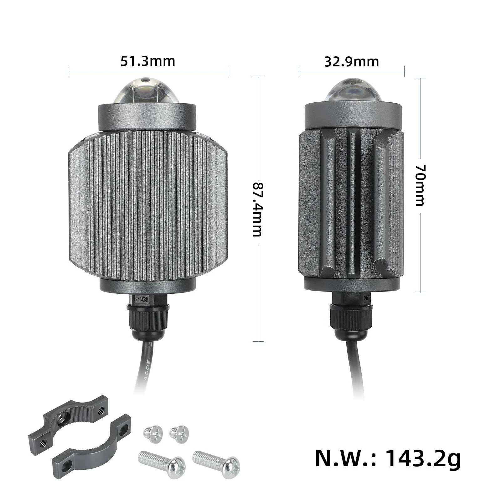 განათება კობრა საჭის სამაგრით [451]