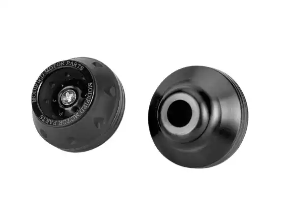 ალუმინის ქრეშპედი/სლაიდერი - შავი - 1 ცალი [486]