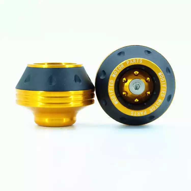 ალუმინის ქრეშპედი/სლაიდერი - ყვითელი - 1 ცალი [489]