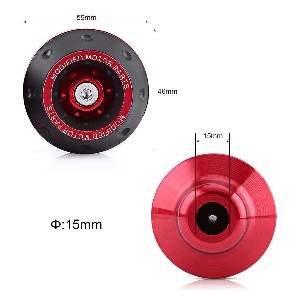ალუმინის ქრეშპედი/სლაიდერი - წითელი - 1 ცალი [491]